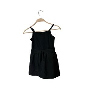 Abercrombie Kids Black Romper 7-8 Adjustable Straps Soft Stretch Lounge